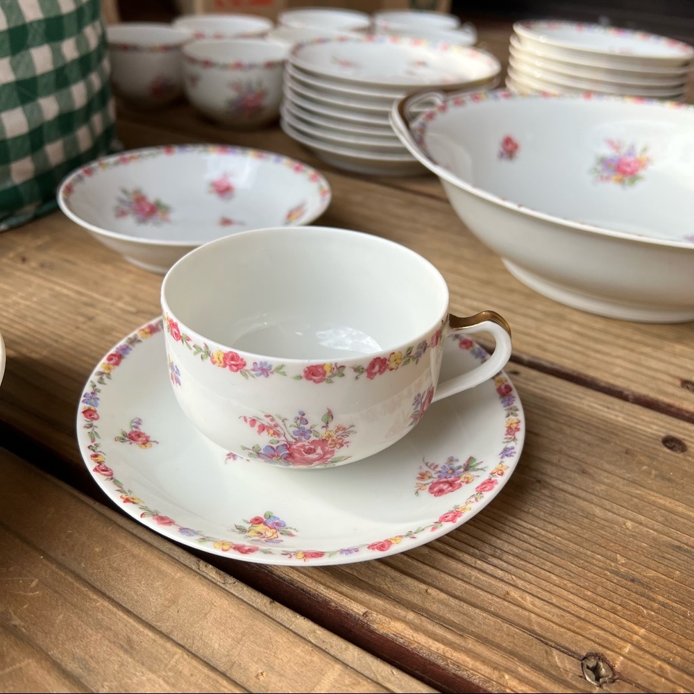 Haviland Fine Bone China Antique Set